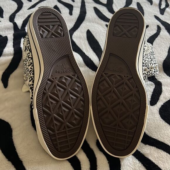 NWT Converse Chuck Taylor All Star sneakers zebra print 10.5 - Picture 6 of 8